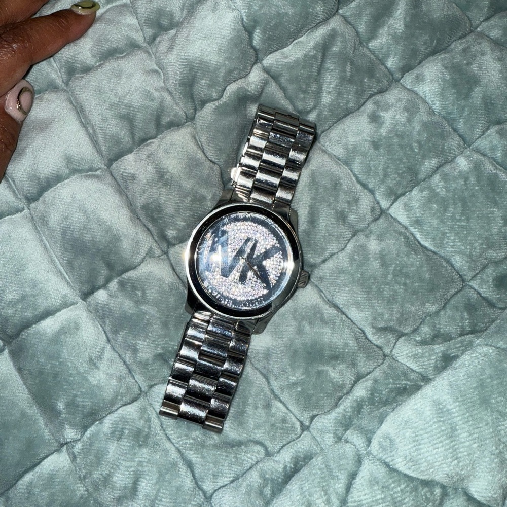 Michael Kors Silver Metallic Watch